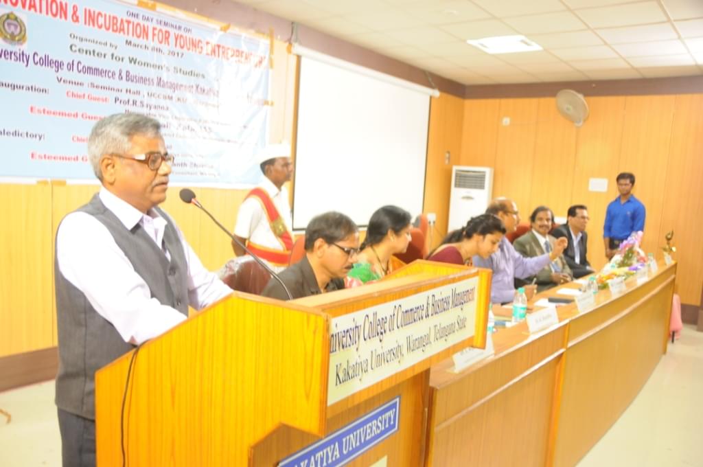 Kakatiya University Warangal Womens Day Seminar photo 5